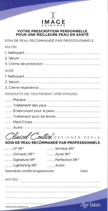 [10011] Pad Prescription IMAGE FR