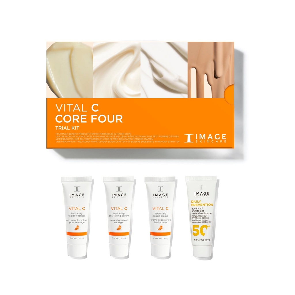 [01976] I TRIAL Trousse Échantillons Vital C Core Four 5 x 7ml 