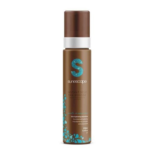 Sunescape Mousse autobronzante instantanée – Mois à Maui (Foncé) 250ml