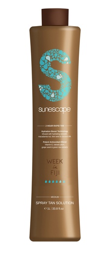 Sunescape Semaine à Fiji Solution Bronzage Vaporisé (Médium) PRO 1L