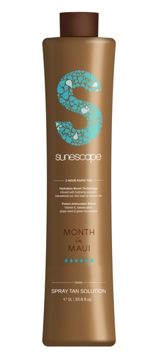Sunescape Mois à Maui Solution Bronzage Vaporisé (Foncé) PRO 1L