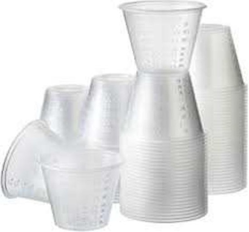 Cups à mesurer pour peeling 100pc