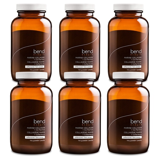 Bend Beauty Reset Favorise la détoxification du foie 60 Capsules x6