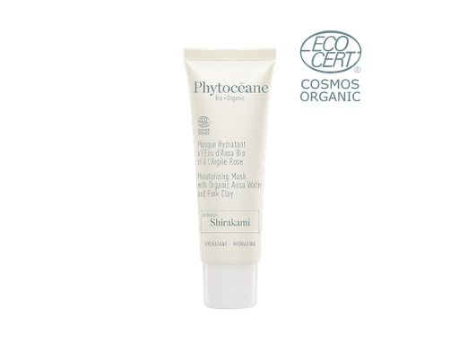 Phytocéane Masque Hydratant à l'eau d'Aosa Bio et l'Argile 50ml Rose