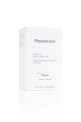 Phytocéane Masque Tissu Objectif Taches et Teint PRO Dunes 20pc