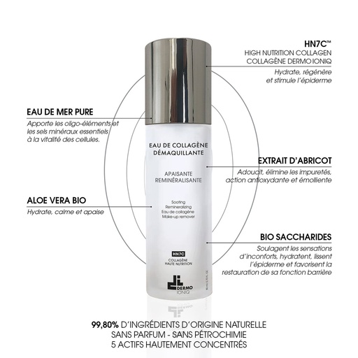 DermoIoniq Eau de Collagène Démaquillante 80ml